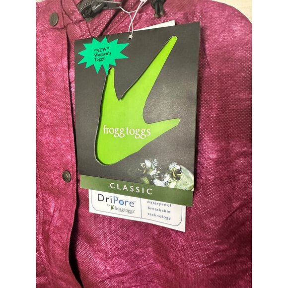 Frogg Toggs Womens XLarge Proaction 3-Layer Travel Sports Rain Suit  Waterproof - Picture 6 of 8